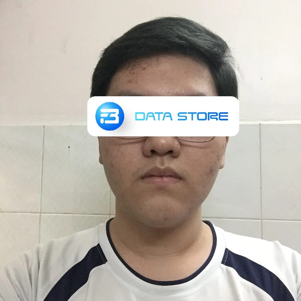 human selfie image dataset sample from East Asia