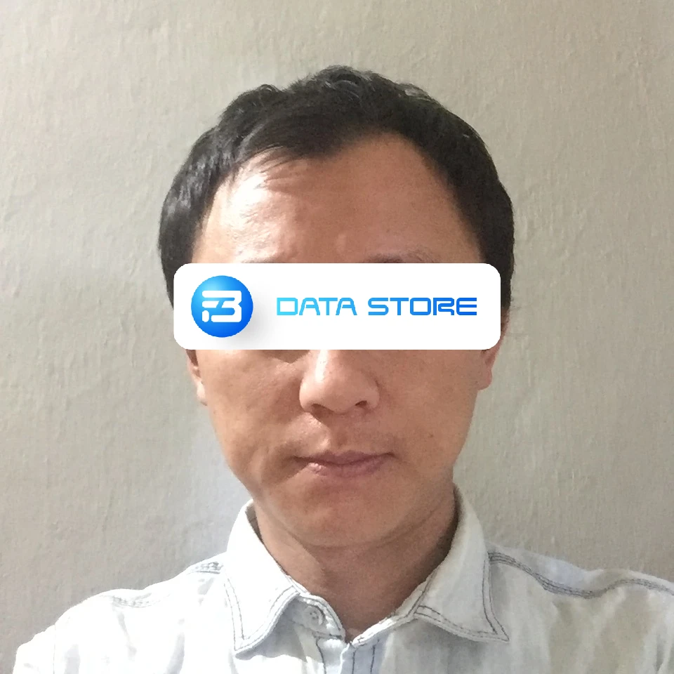 human selfie image dataset sample from East Asia