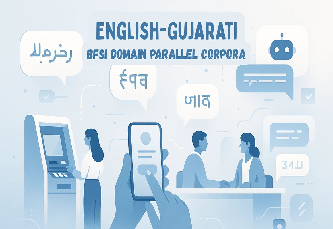 GujaratiEnglish translated Parallel Corpora for BFSI Domain