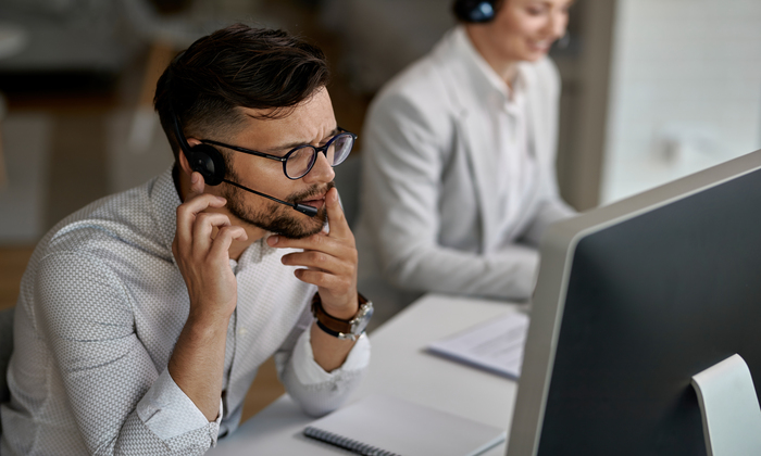 Call center speech data