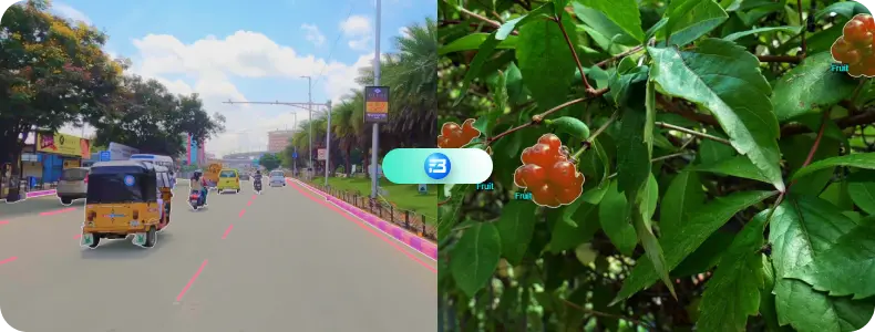 Polygon annotation for computer vision AI