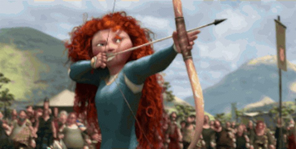 Pixar movie scene of winning GIF