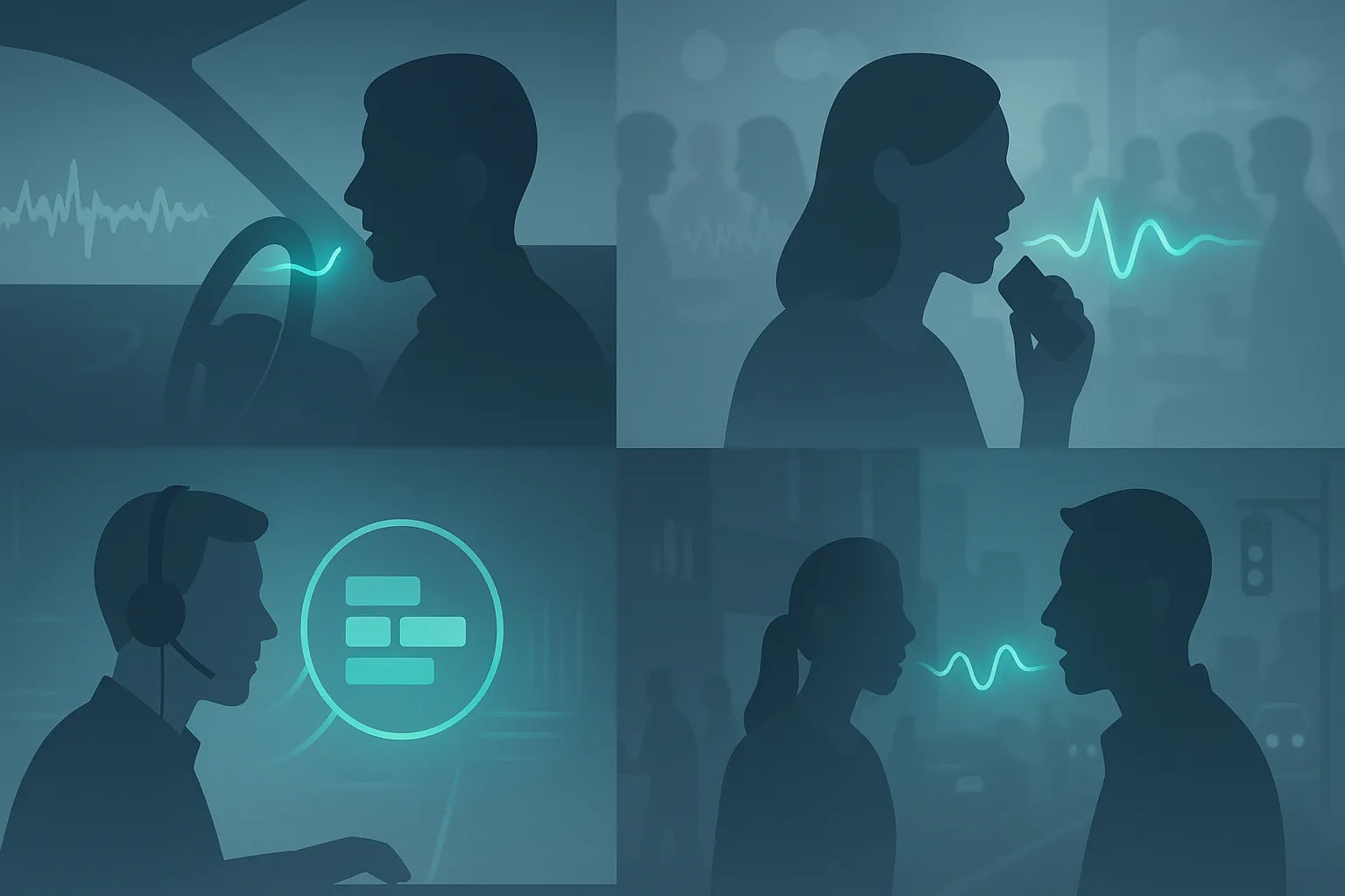 real world environment in speech data