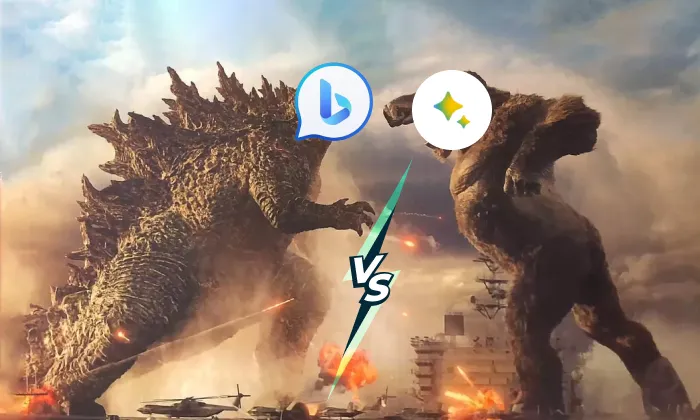 Discover the intense AI chat bot showdown: Google’s Bard vs Microsoft’s Bing Search.