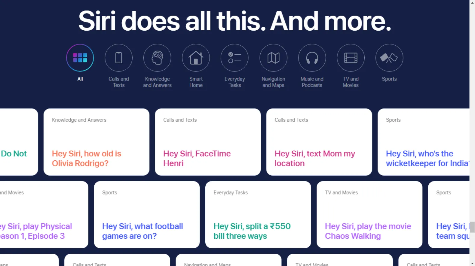 Discover Siri, Apple's intelligent voice assistant for seamless device control.